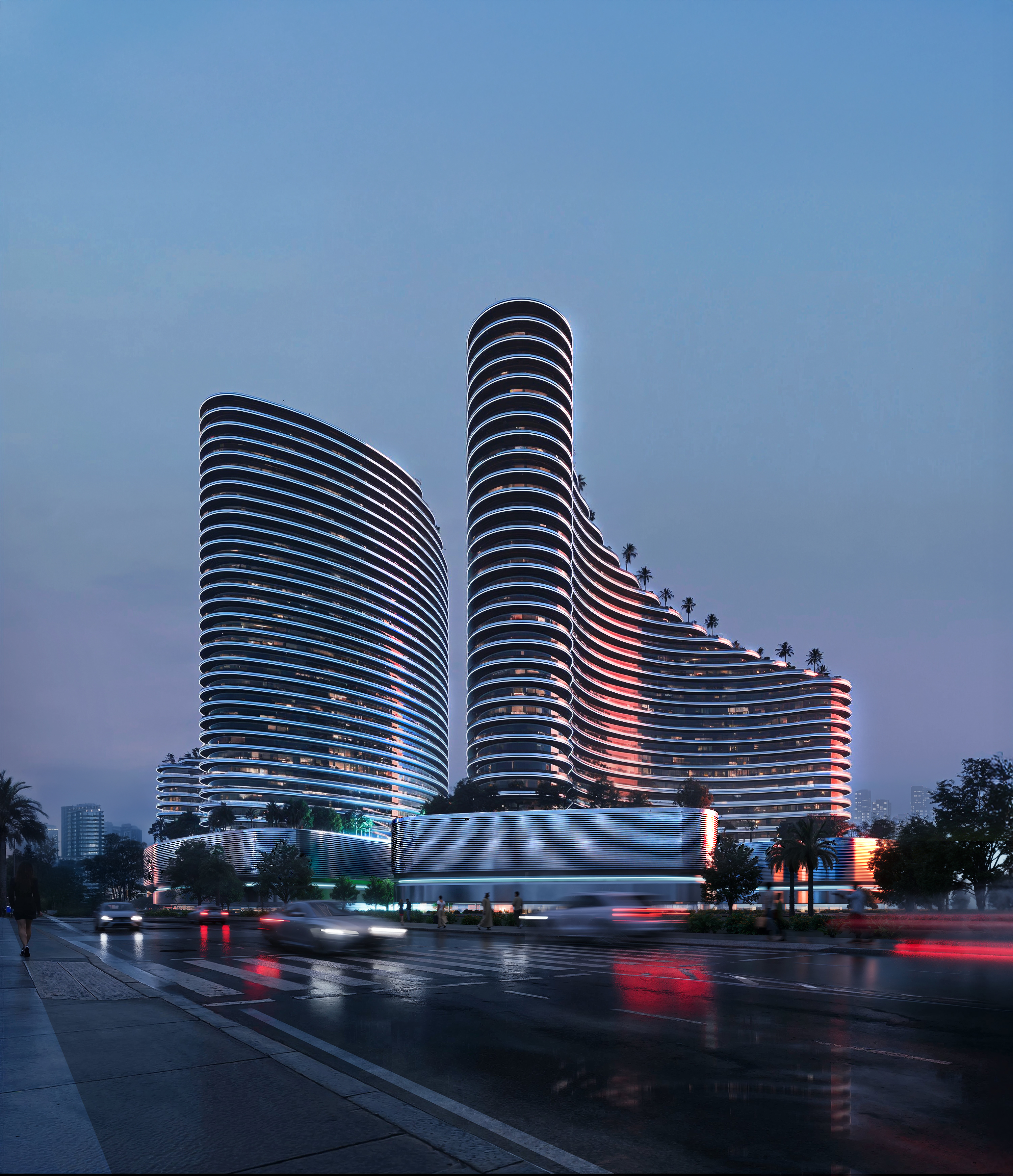 Binghatti Skyflame: Premium Apartments in Majan, Dubailand