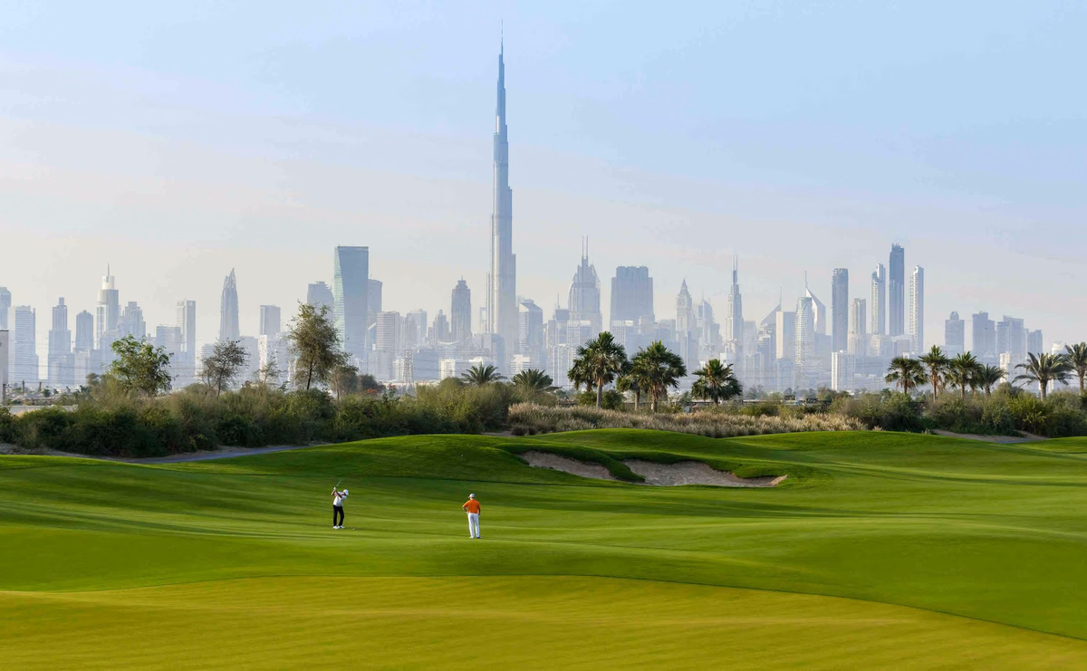A fully integrated residential community featuring apartments and villas.
