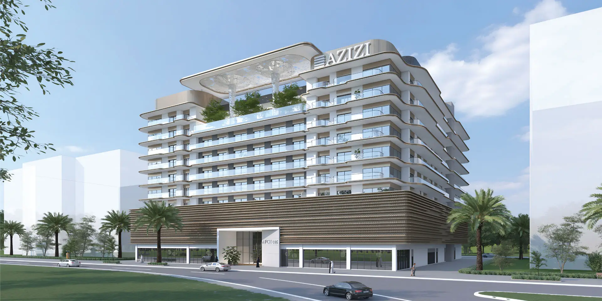 A Modern Apartment Project in Al Furjan
