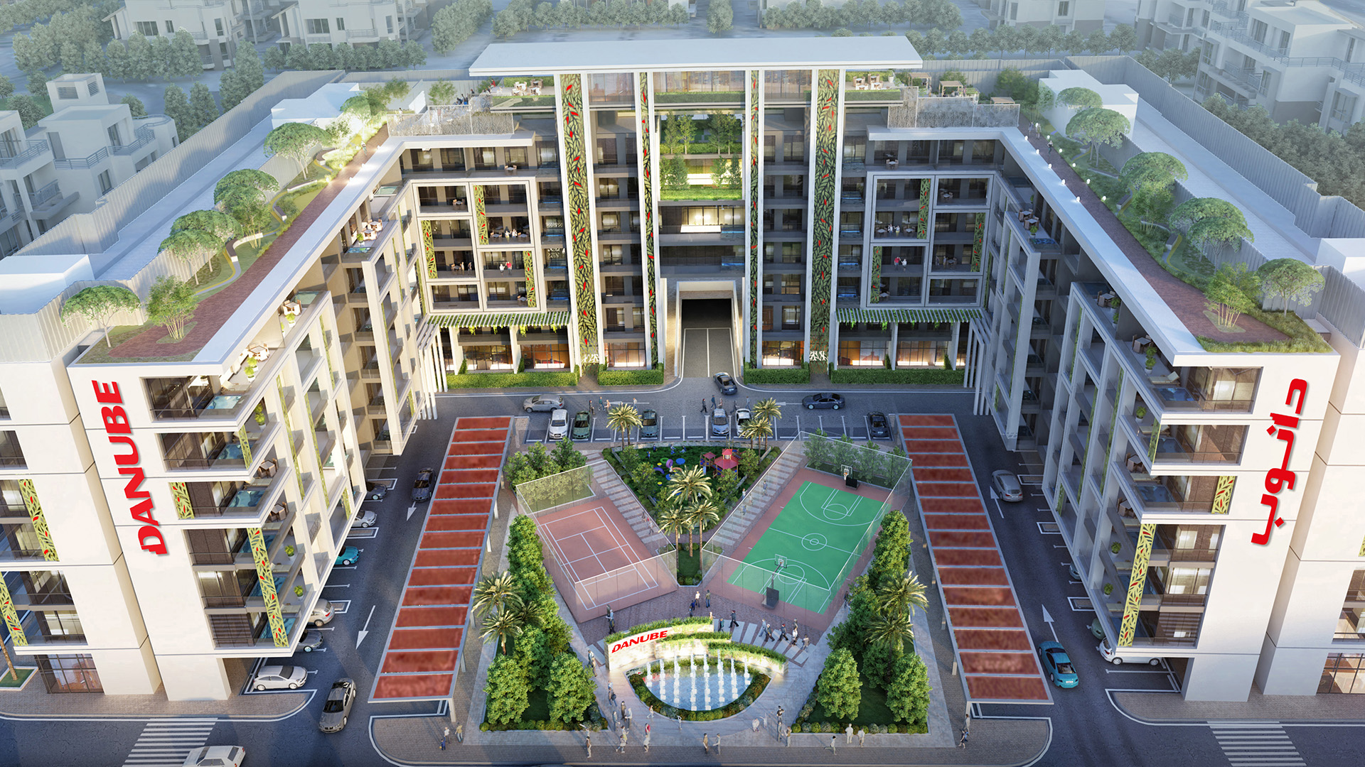 Completed Danube Living in Al Warsan