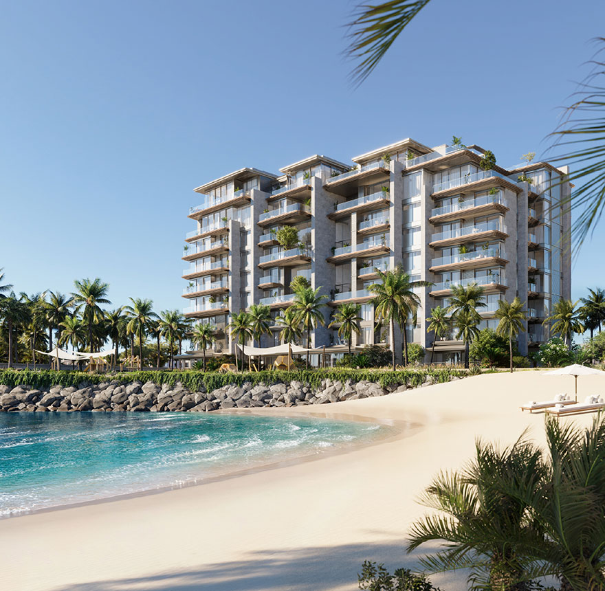 A private beachfront collection combining sea, privacy and city access