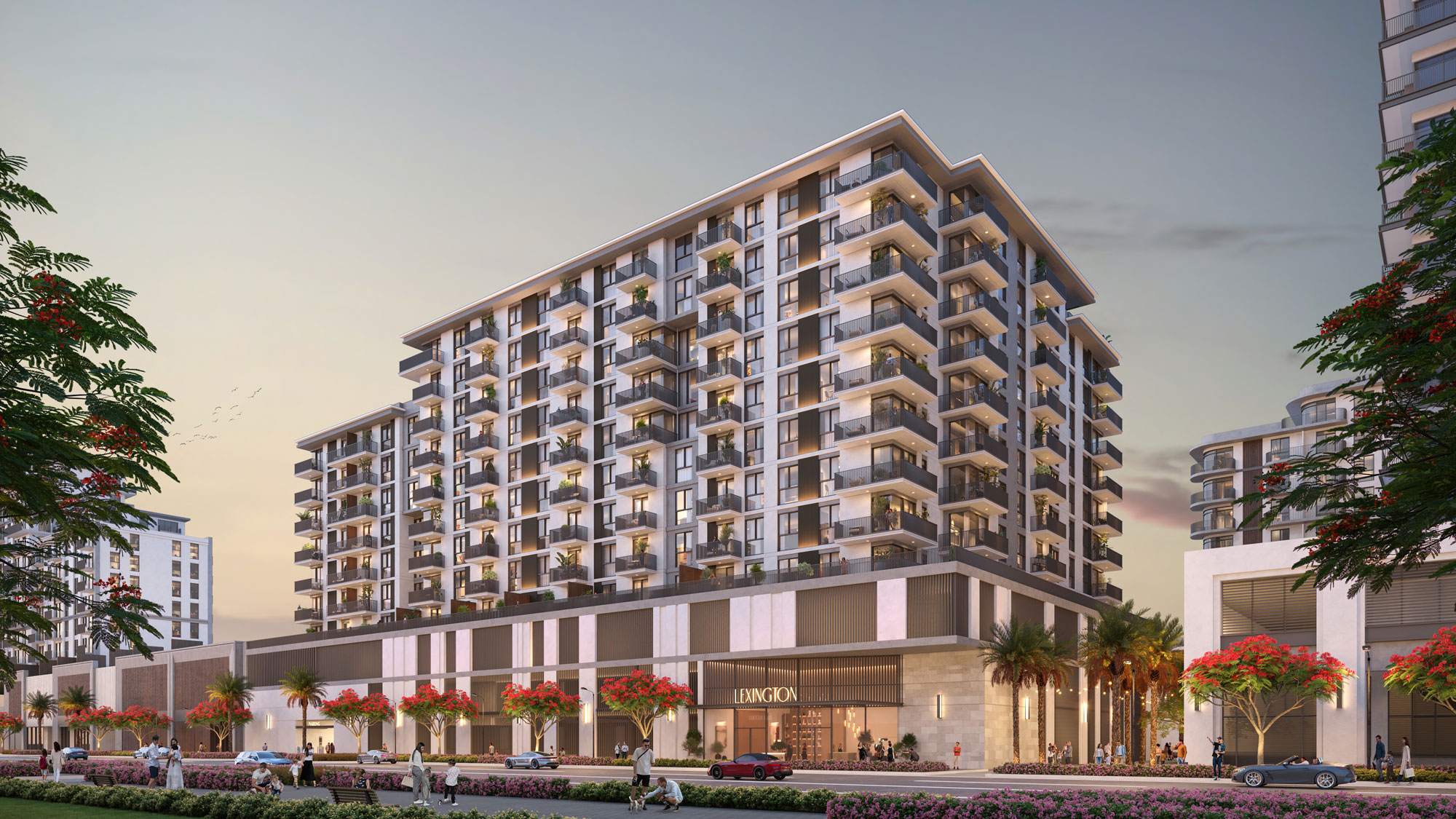 Contemporary Apartments Near Town Square Park