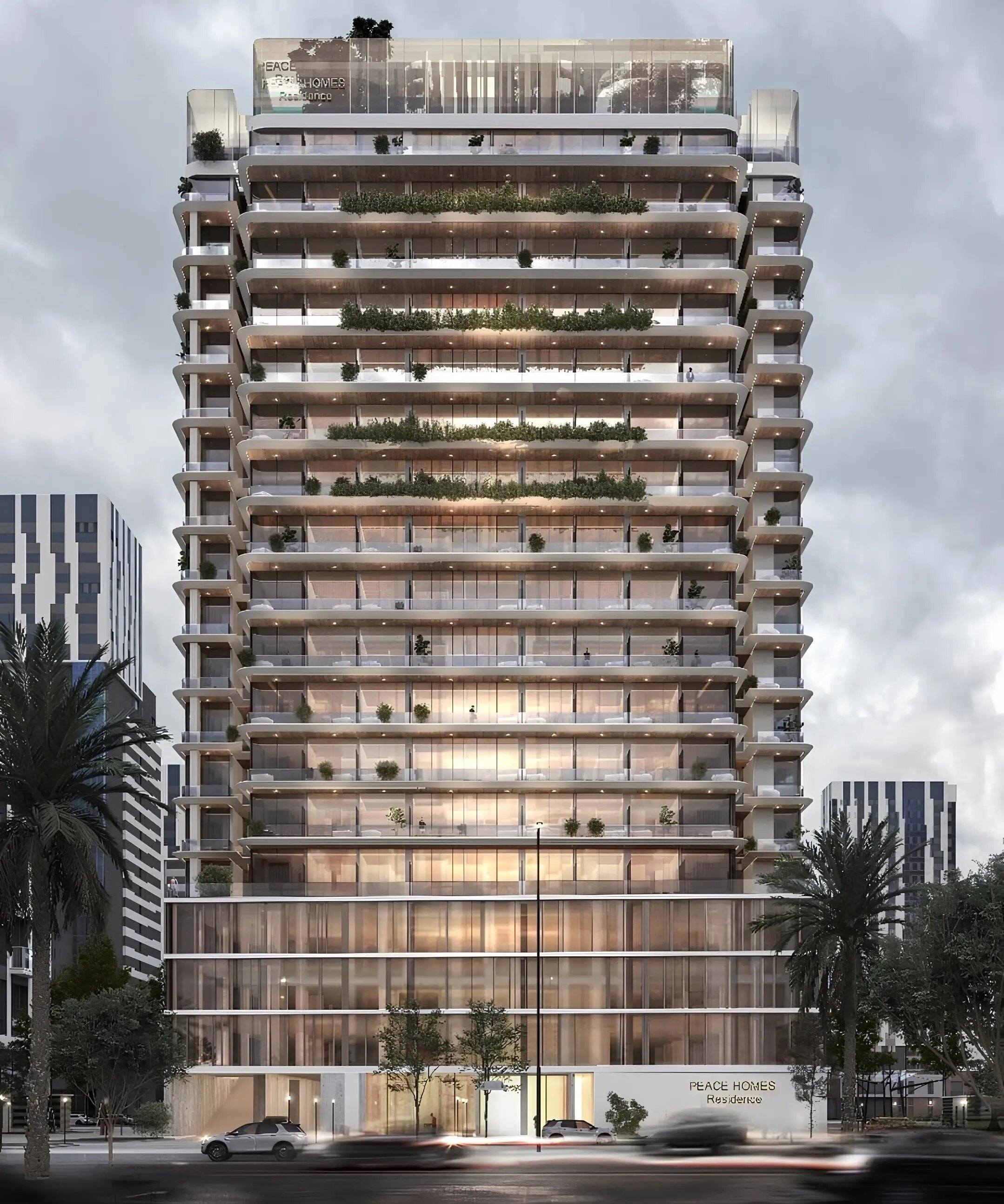 Peace Avenue - Downtown Jebel Ali